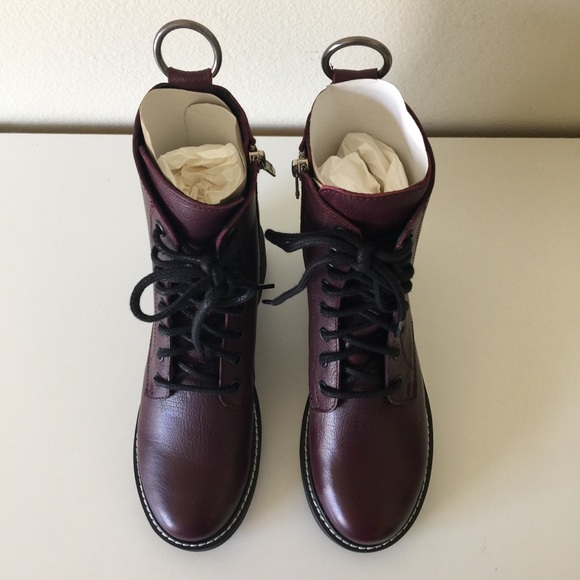 Steve Madden Ryder Lace-up Combat Boots. Size 6 - Picture 5 of 8